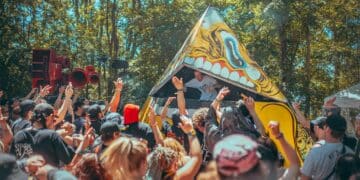 Infrasound 2024 The Pyramid Stage DJ Necromancer