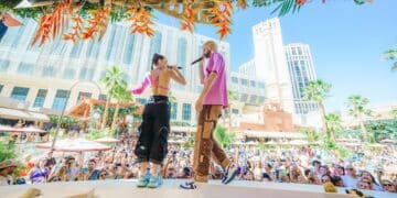 SOFI TUKKER at TAO Beach Club Las Vegas 2024