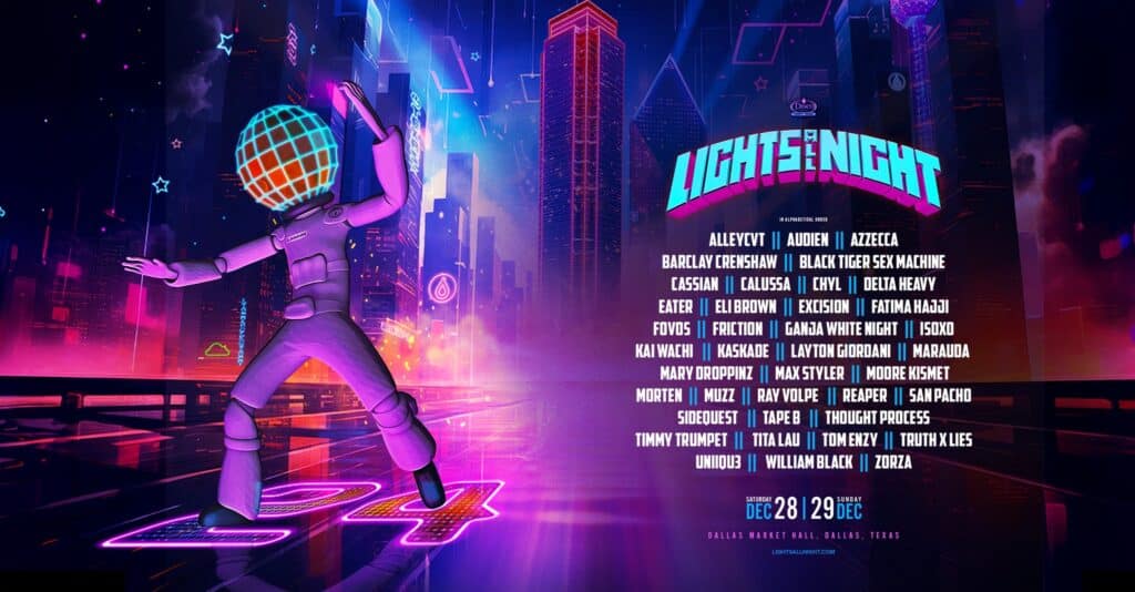 Lights All Night 2024 - Lineup