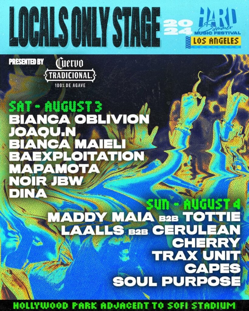 HARD Summer 2024 Lineup - Locals Only