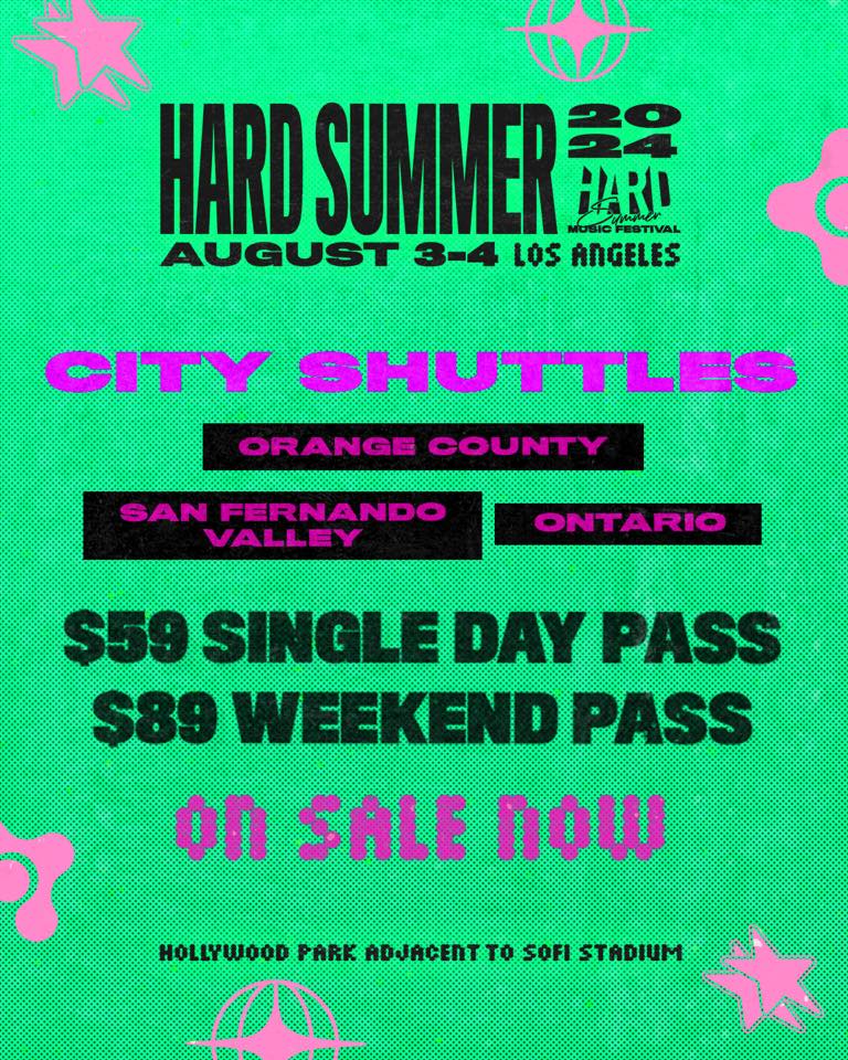 HARD Summer 2024 City Shuttles