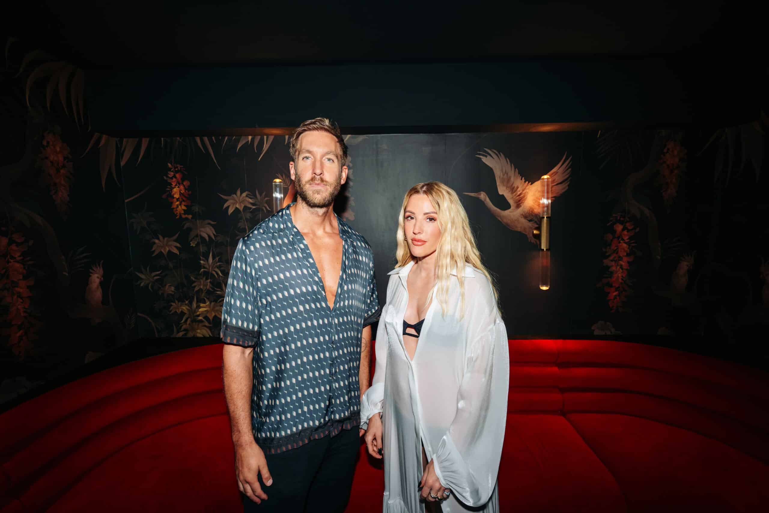 Calvin Harris Reunites With Ellie Goulding For \, image size:2560x1707