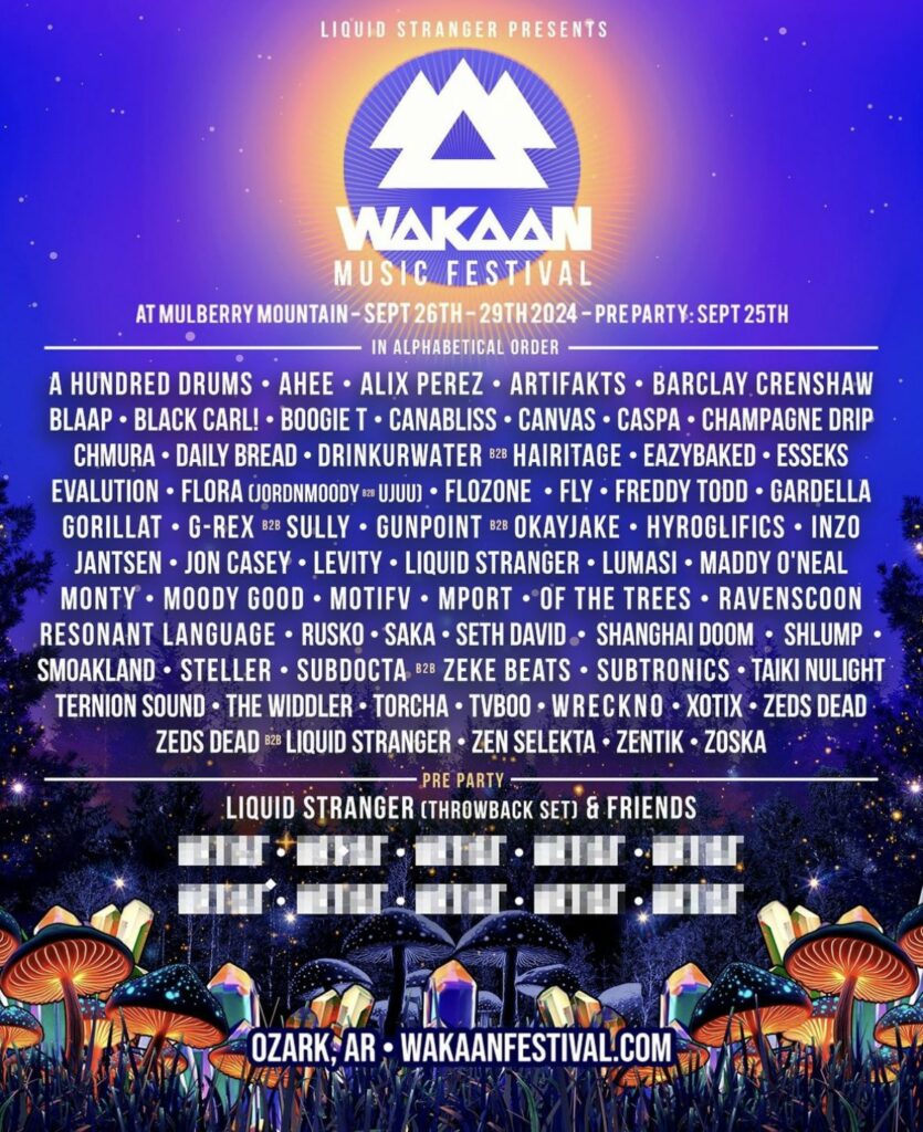 WAKAAN Music Festival 2024 - Lineup