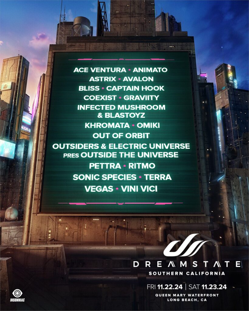 Dreamstate SoCal 2024 - Lineup Reveal 3