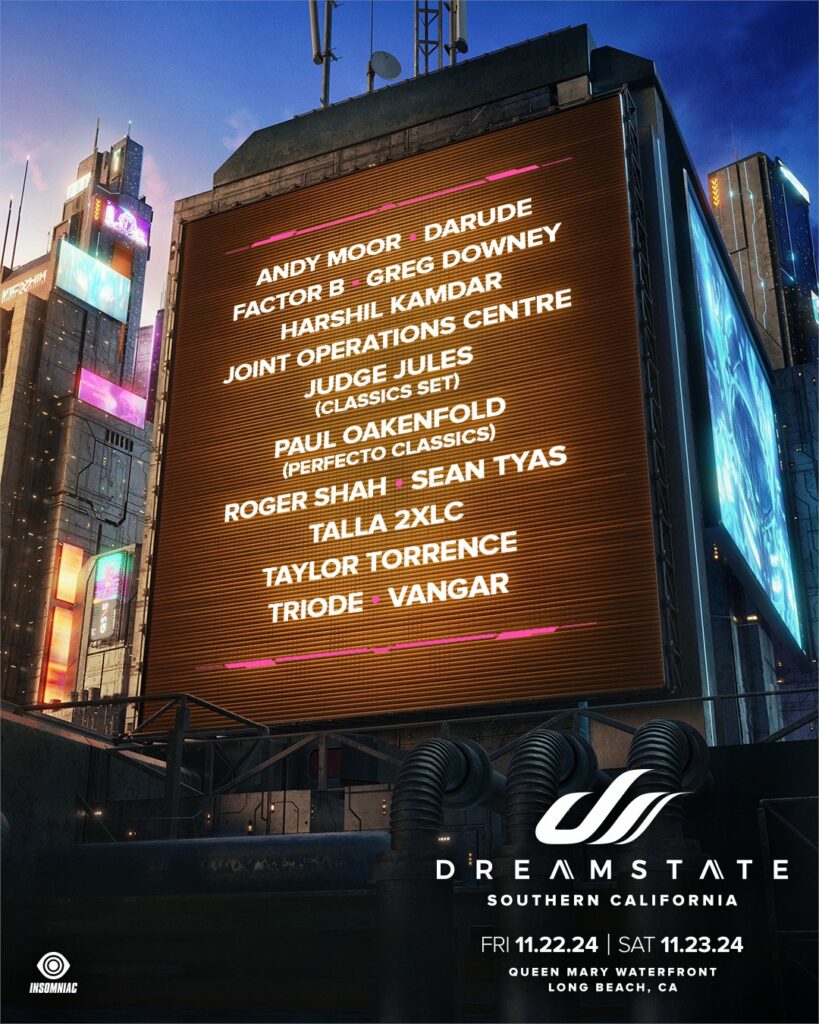 Dreamstate SoCal 2024 - Lineup Reveal 4