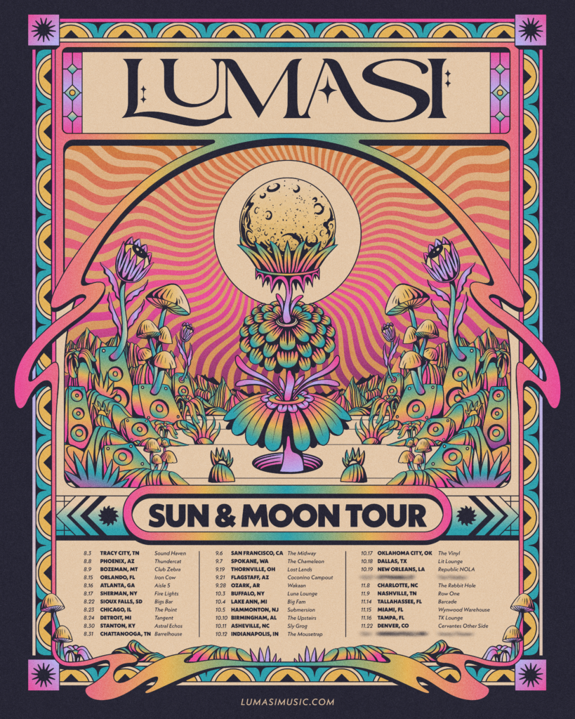 Lumasi Sun & Moon Tour - Tour Dates & Venues