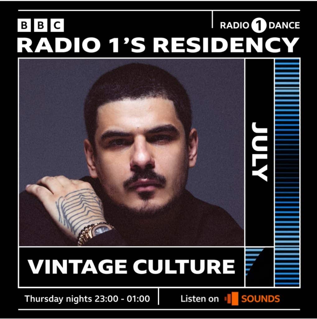 Vintage Culture BBC Radio 1 Residency