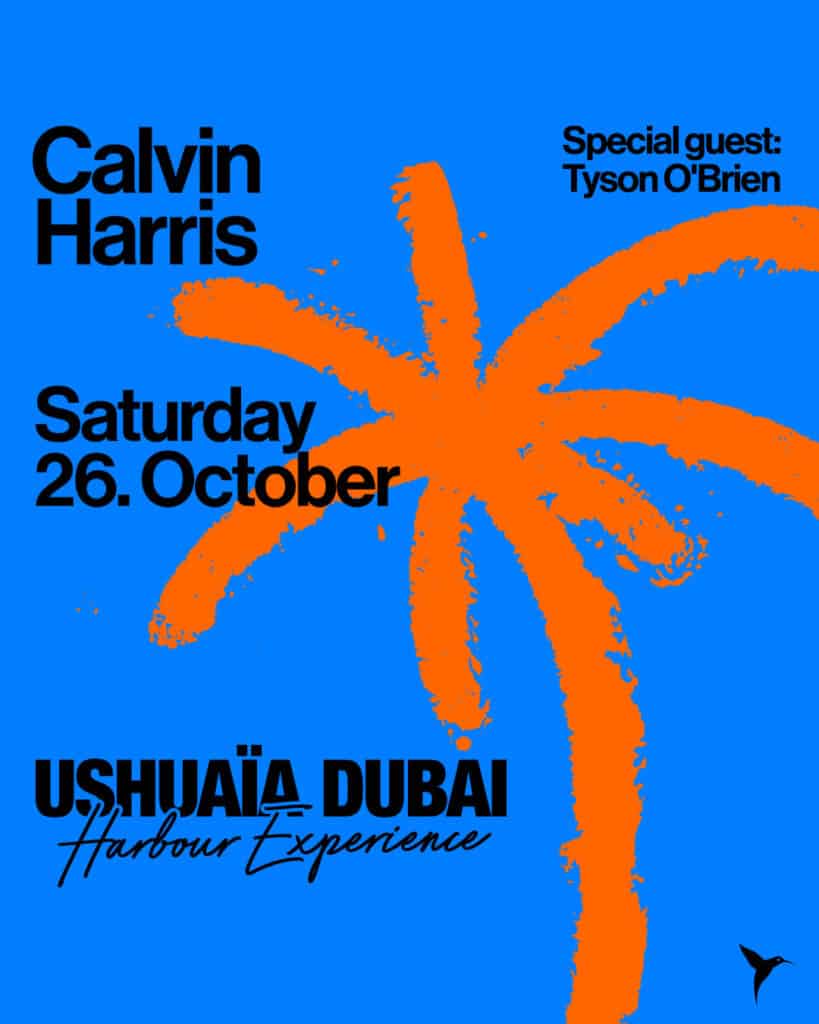 Calvin Harris at Ushuaïa Dubai Harbour Experience 2024