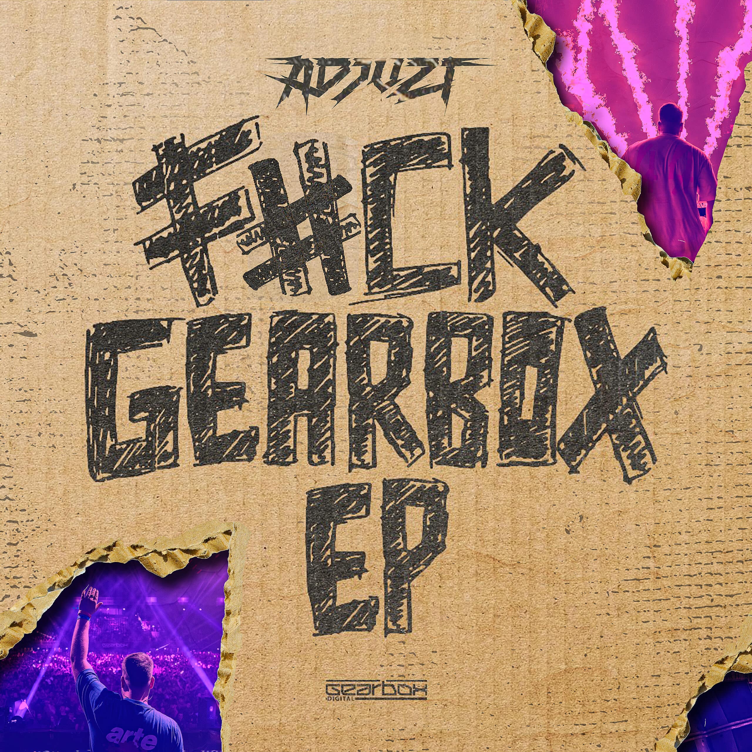 Adjuzt - FUCK GEARBOX EP cover art