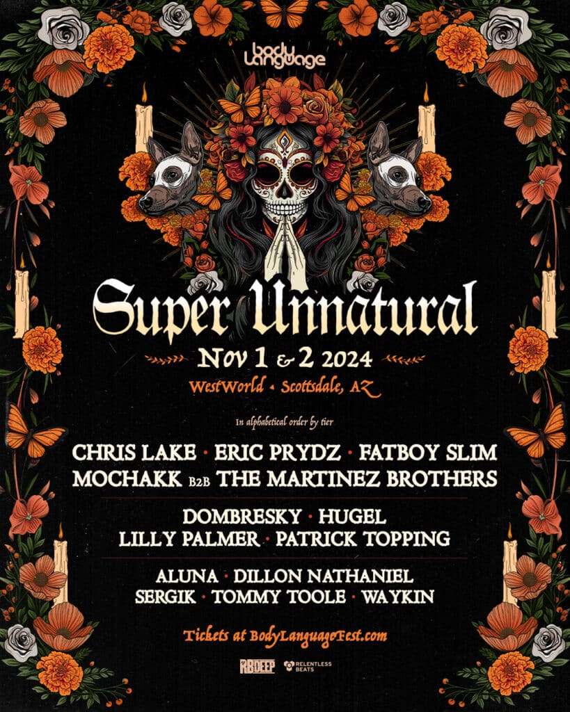 Body Language Presents Super Unnatural 2024 - Lineup