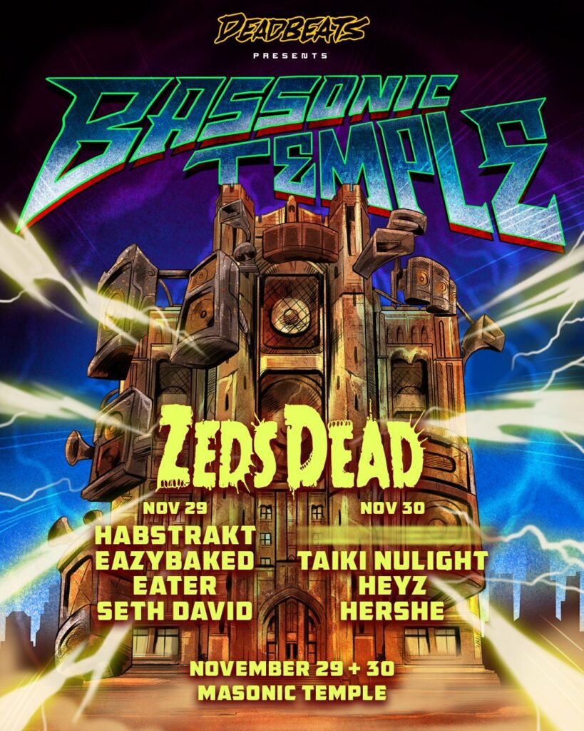 Deadbeats Presents Bassonic Temple 2024 - Lineup