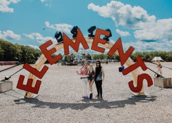 Elements Festival Sign 2024