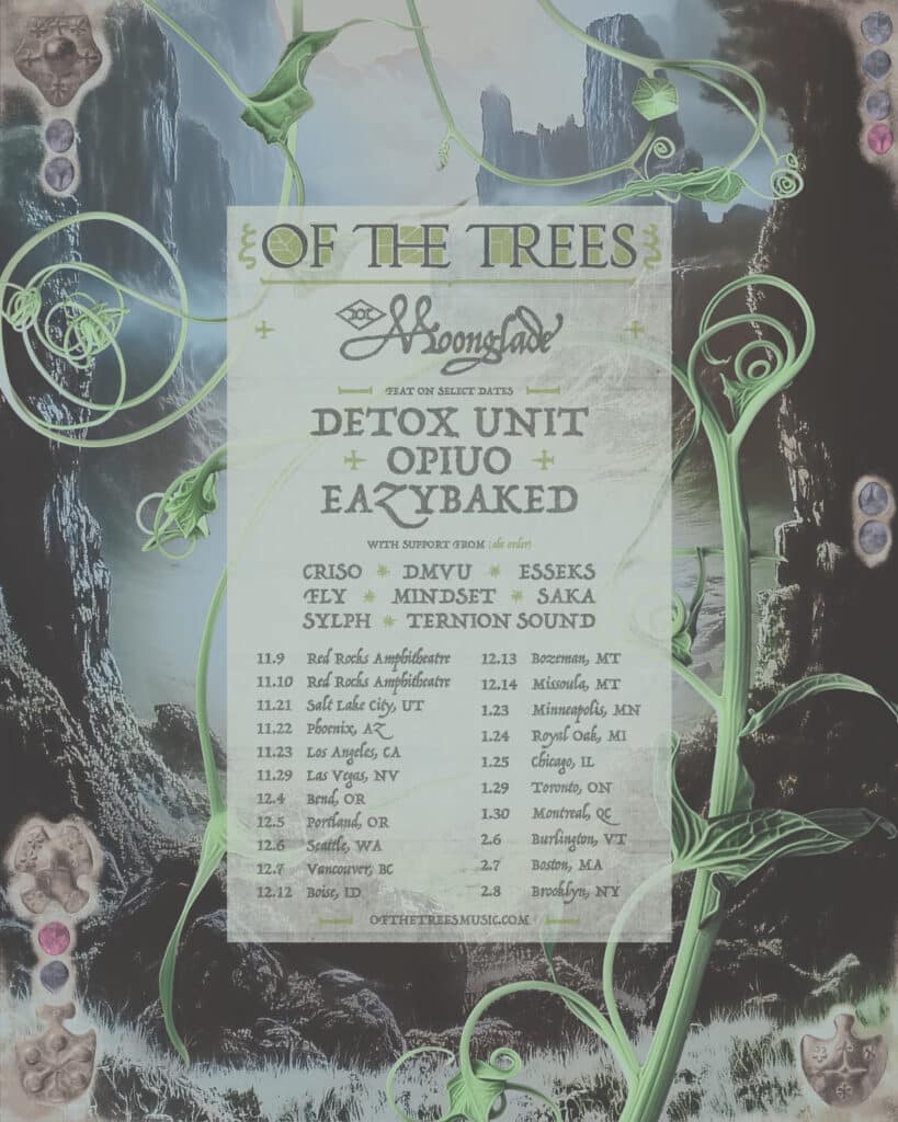 Of The Trees' Moonglade Tour 2024/2025 - Dates & Venues