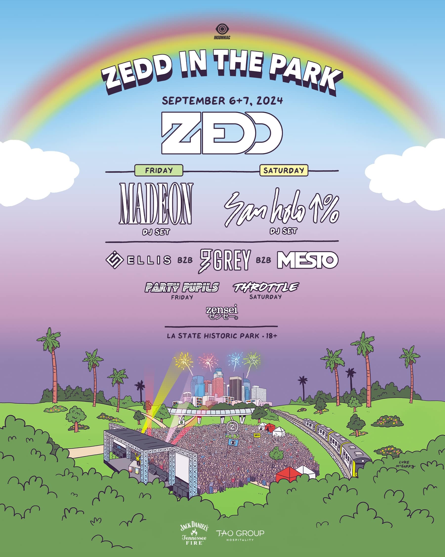 Madeon, San Holo, and More to Play Zedd In The Park 2024 EDM Identity