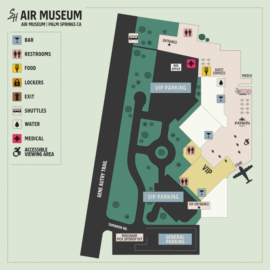 Splash House 2024 Map - Air Museum