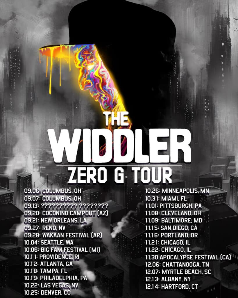 the widdler zero g tour 2024