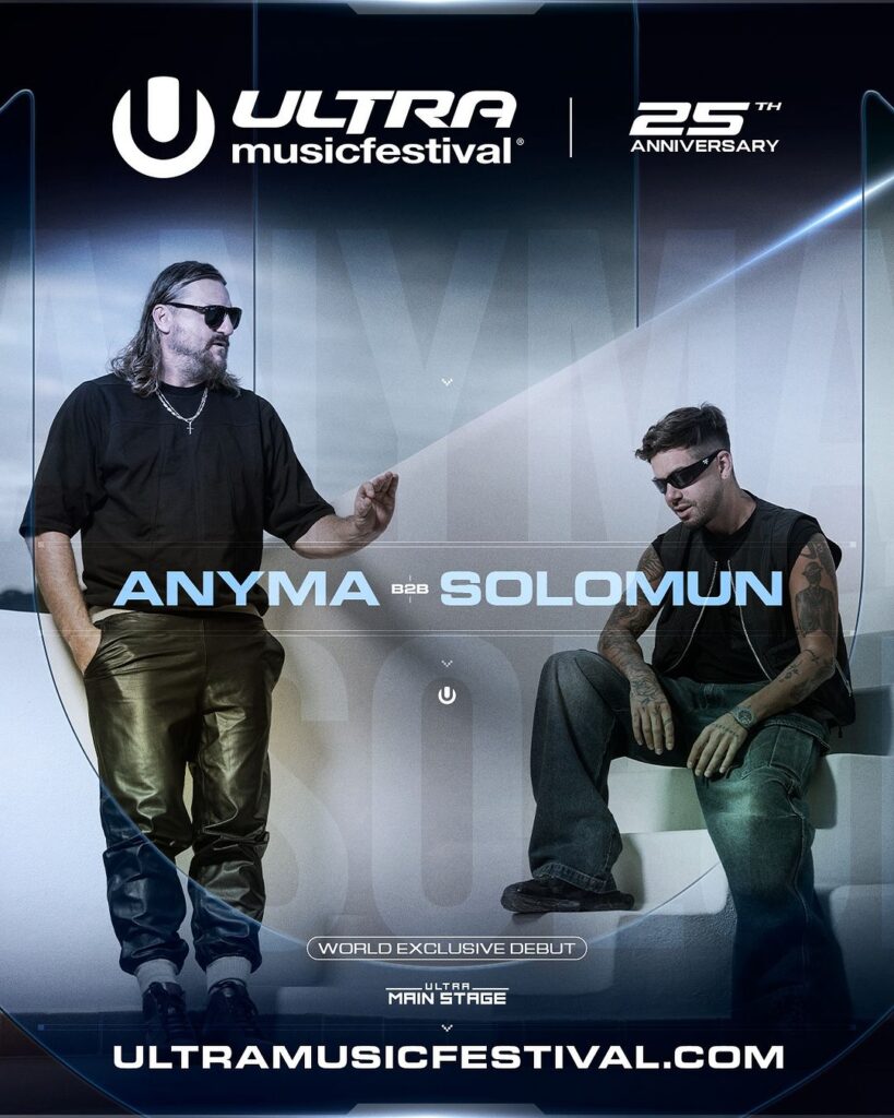 Ultra Music Festival 2025 Anyma b2b Solomun