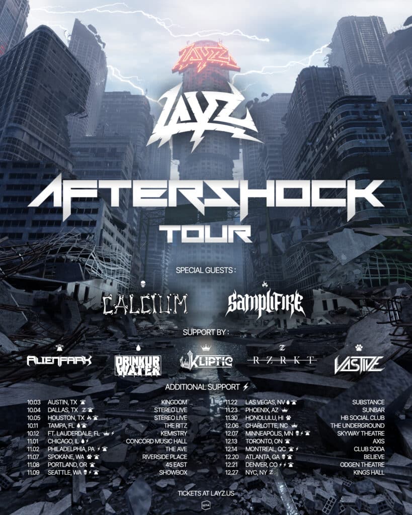 LAYZ AFTERSHOCK Tour 2024 Dates