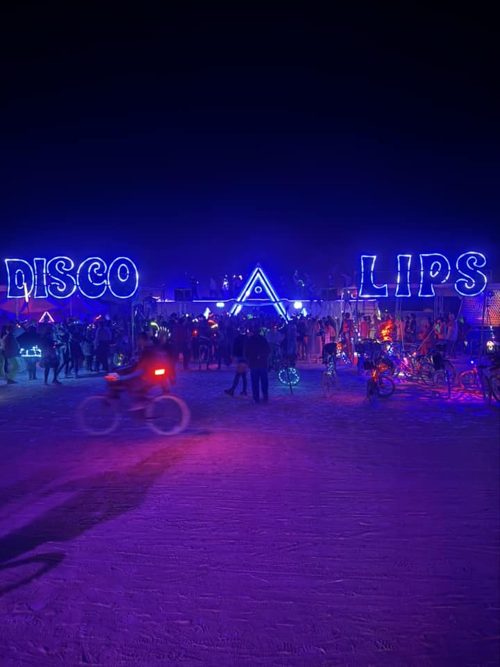 Disco Lips Burning Man 2024