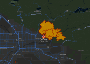 Line Fire San Bernardino County