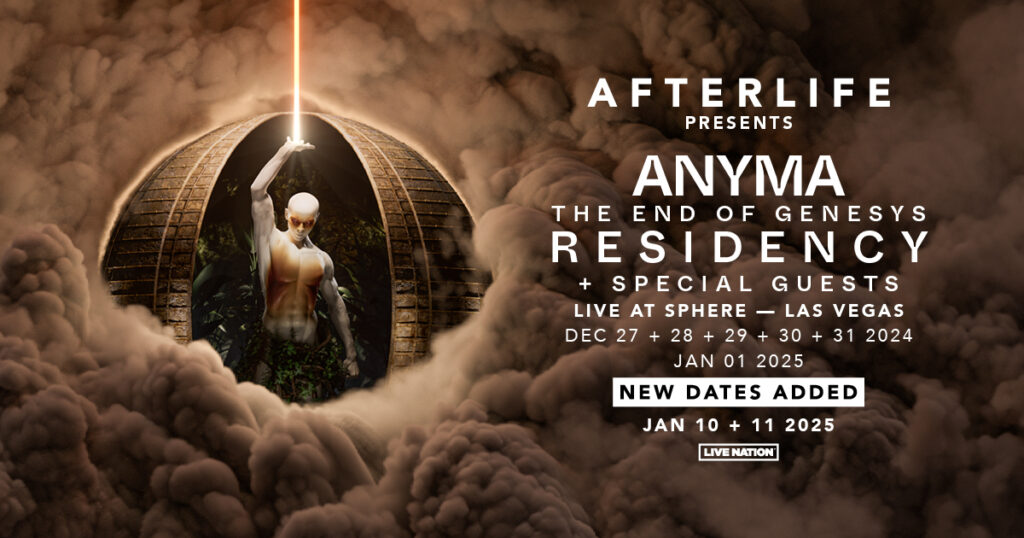 Afterlife Presents Anyma The End Of Genesys Residency at The Sphere