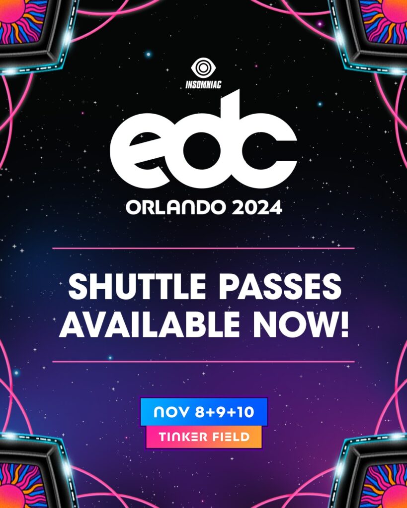 EDC Orlando 2024 Shuttle