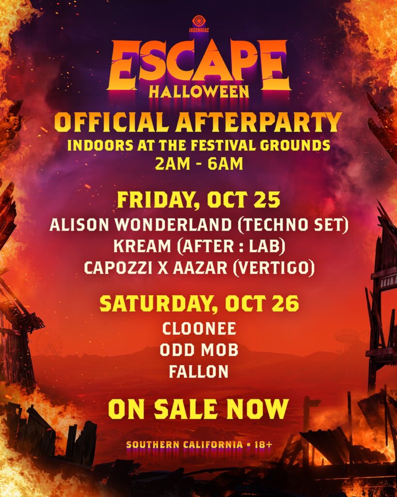 Escape Halloween 2024 Official Afterparty