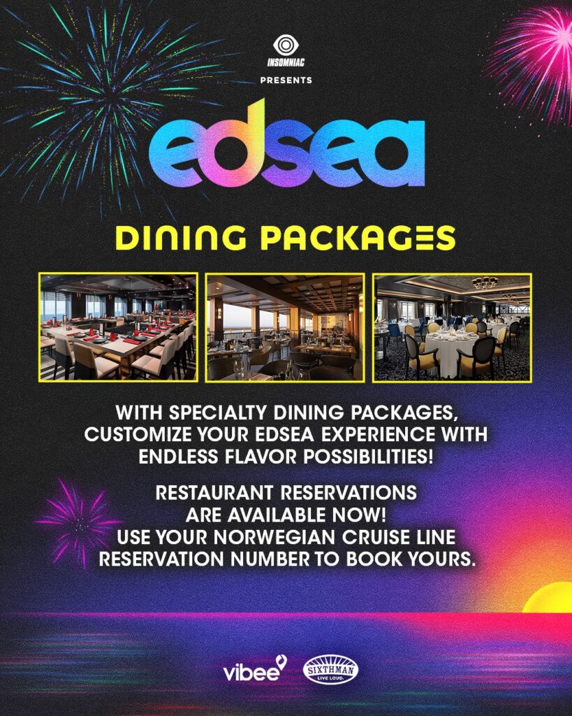 EDSea 2024 Dining Packages