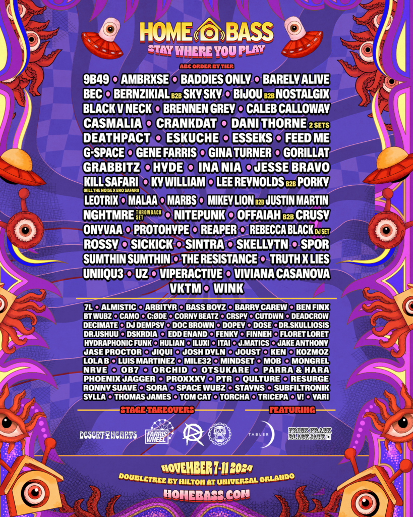 Home Bass 2024 - Lineup