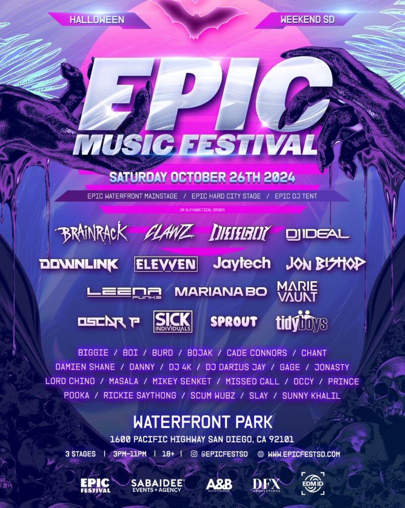 Epic Music Festival 2024 Lineup