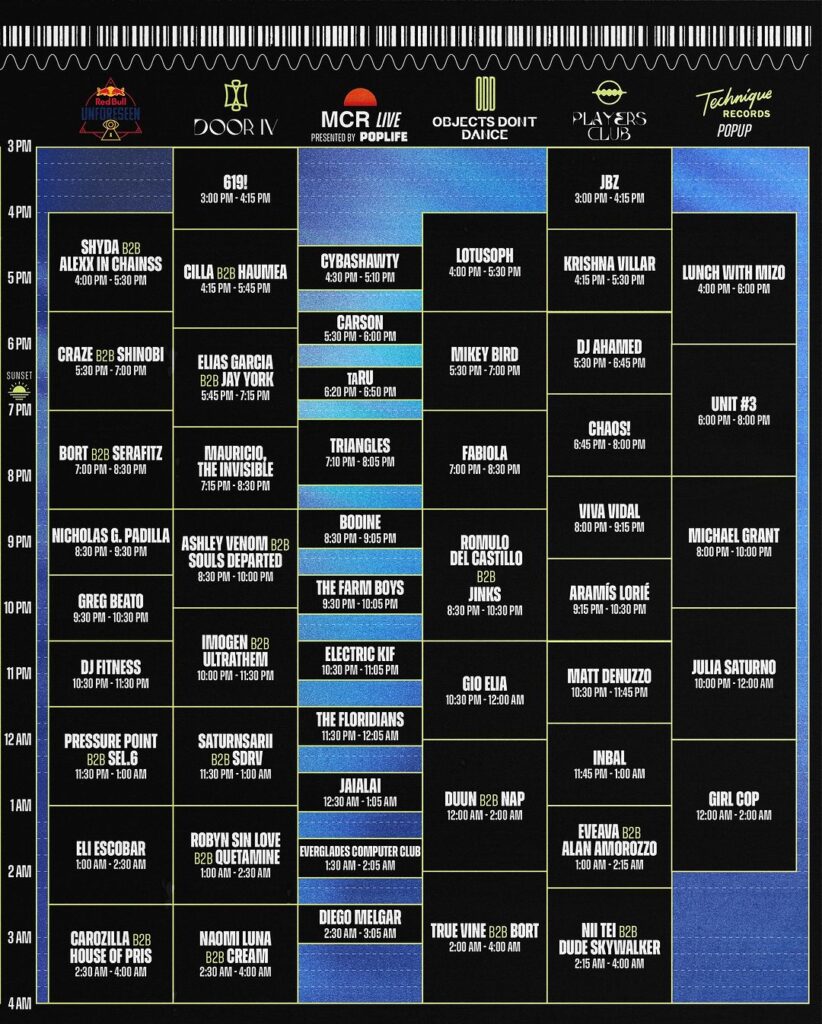 III Points Festival 2024 Set Times