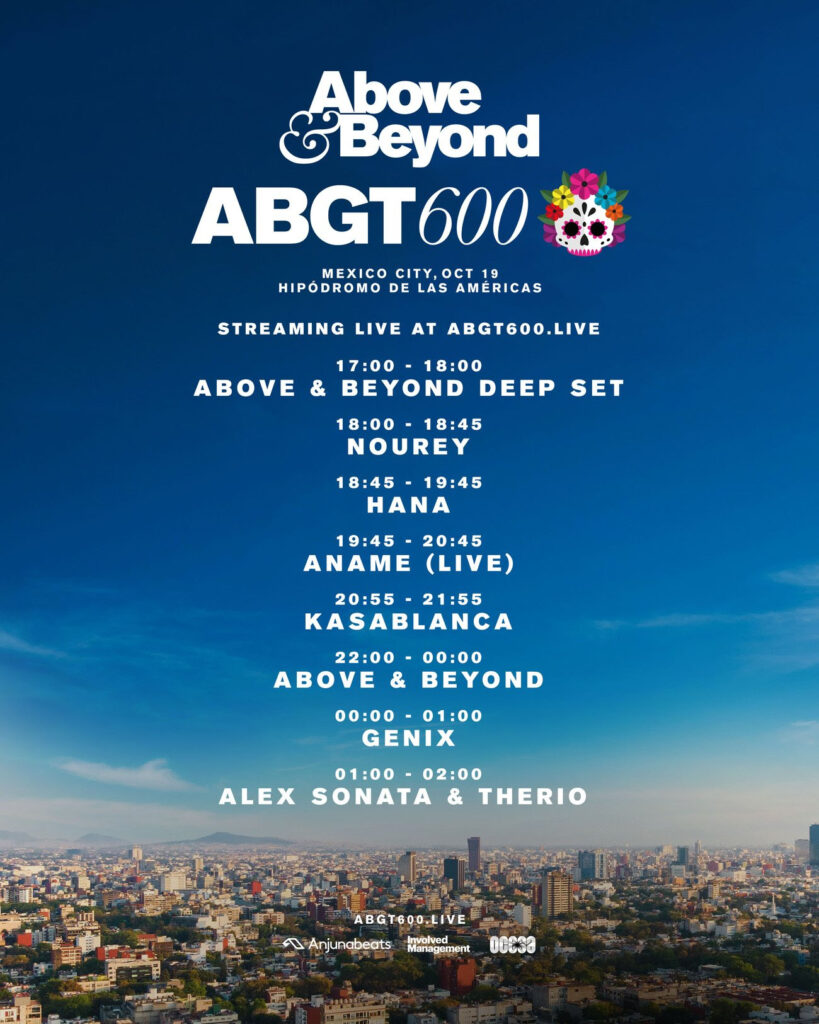 ABGT600 - Live Stream Schedule