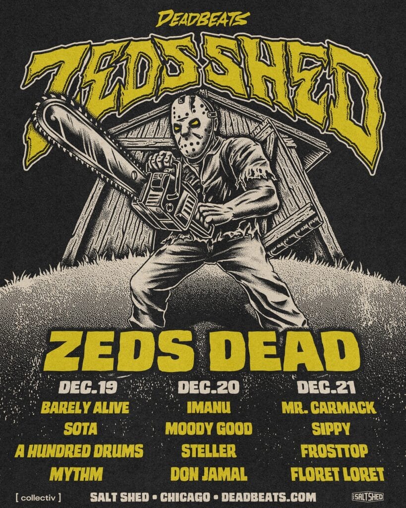 Deadbeats Presents Zeds Shed 2024 - Lineup