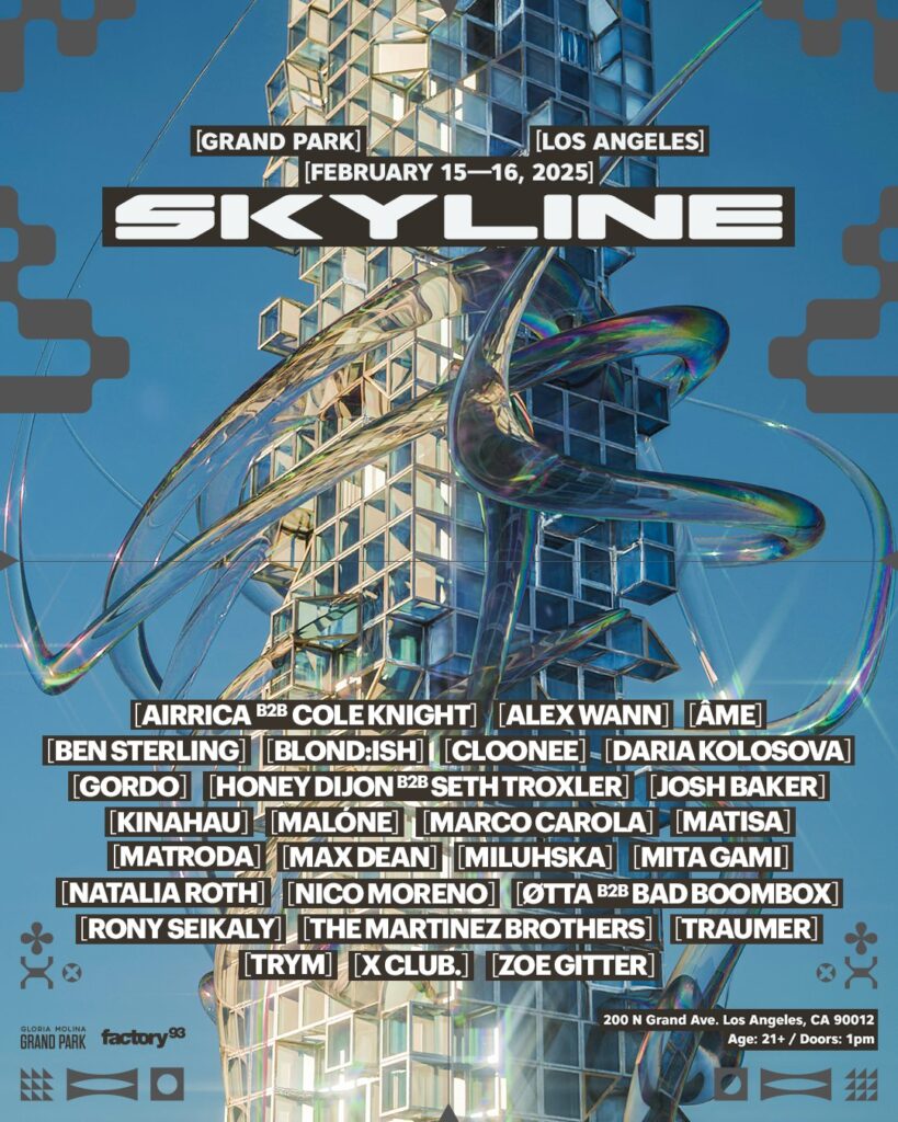 Skyline Los Angeles 2025 - Lineup