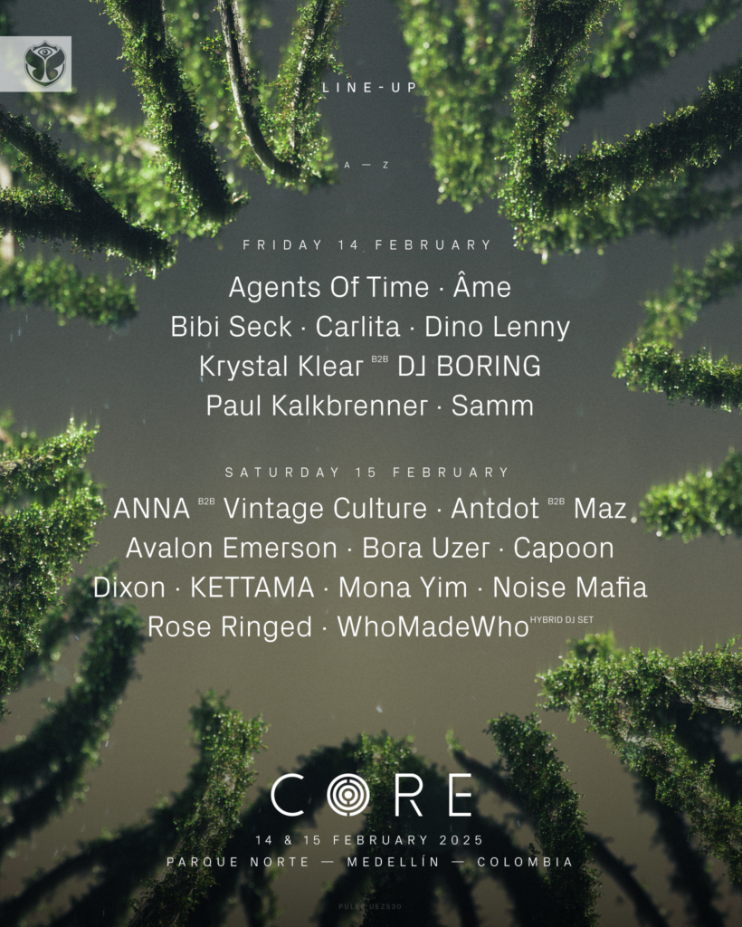 CORE Medellín 2025 - Lineup