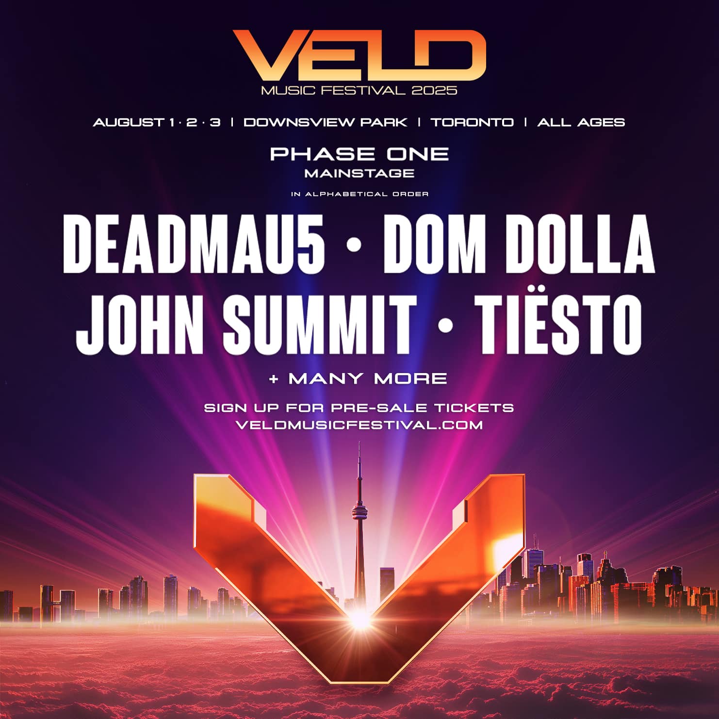 Veld Music Festival Unveils Main Stage Headliners For 2025 Edition