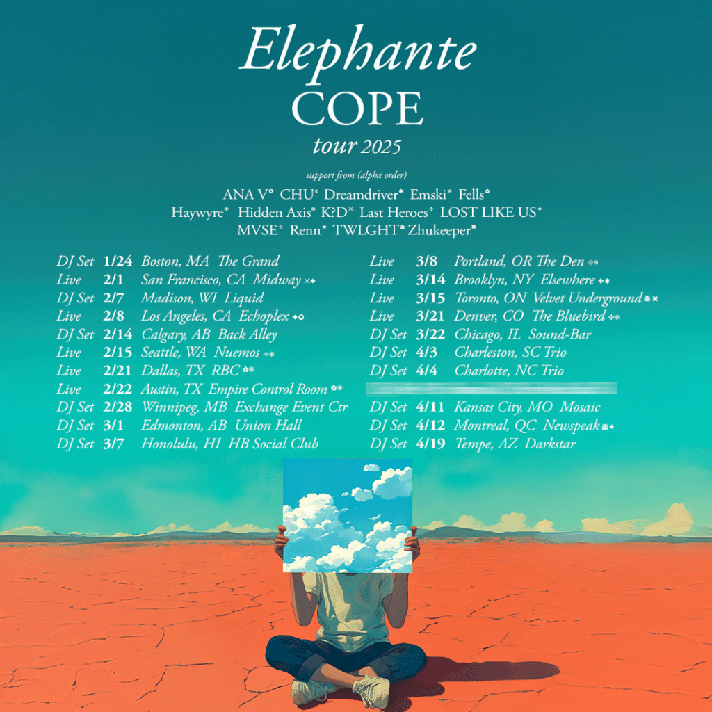 Elephante Cope Tour 