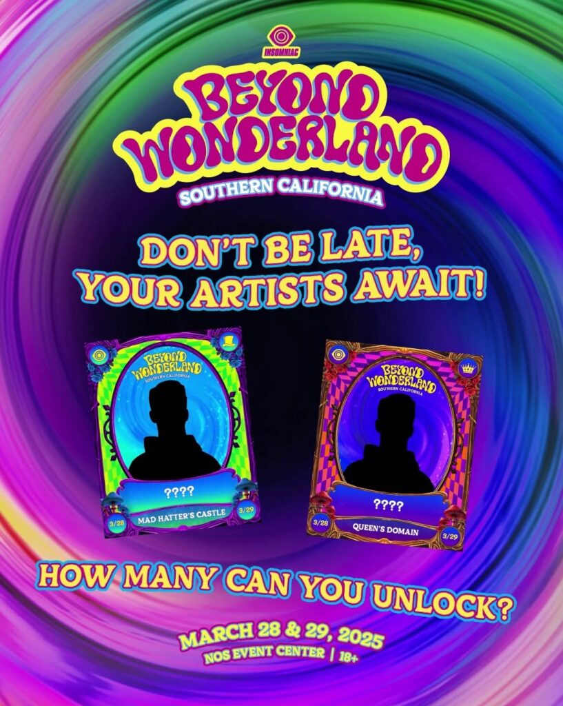 Beyond Wonderland SoCal 2025 Beyond Cards