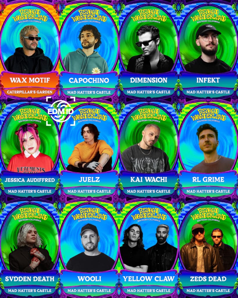 Beyond Wonderland SoCal 2025 Cards Lineup 3 watermarked