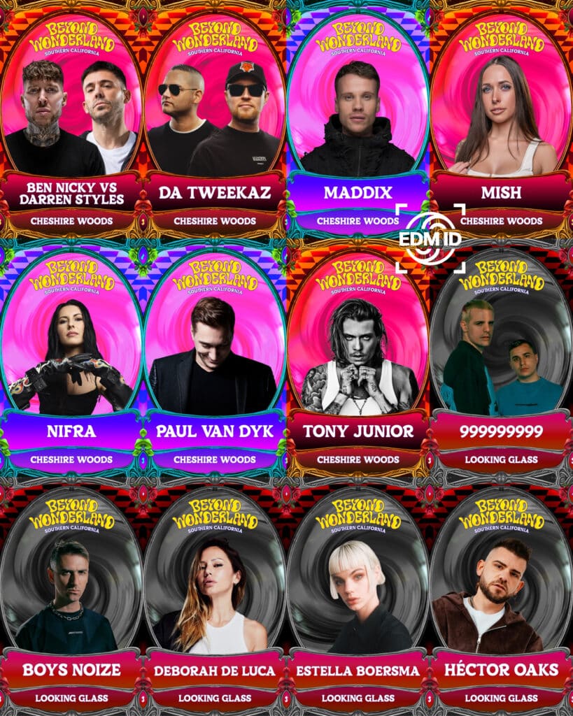 Beyond Wonderland SoCal 2025 Cards Lineup 4 watermarked