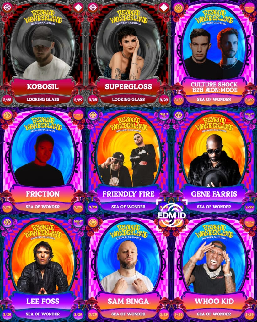 Beyond Wonderland SoCal 2025 Cards Lineup 5 watermarked