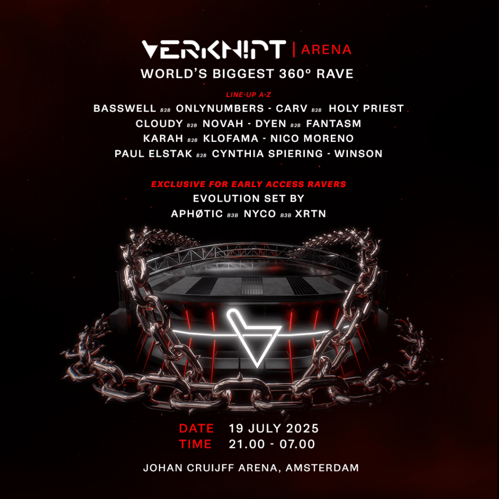 Verknipt ArenA 2025 lineup