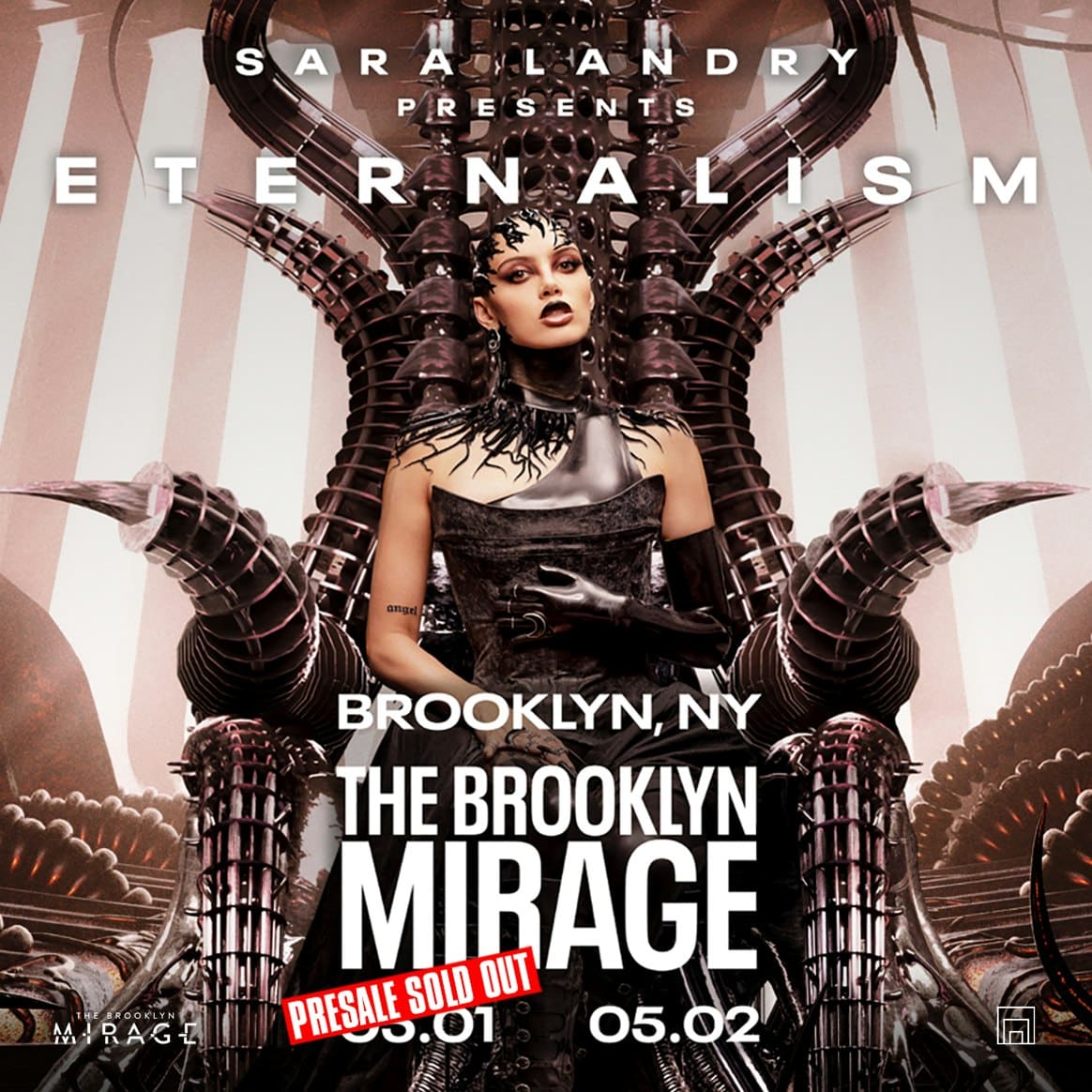 Sara Landry presents ETERNALISM at The Brooklyn Mirage