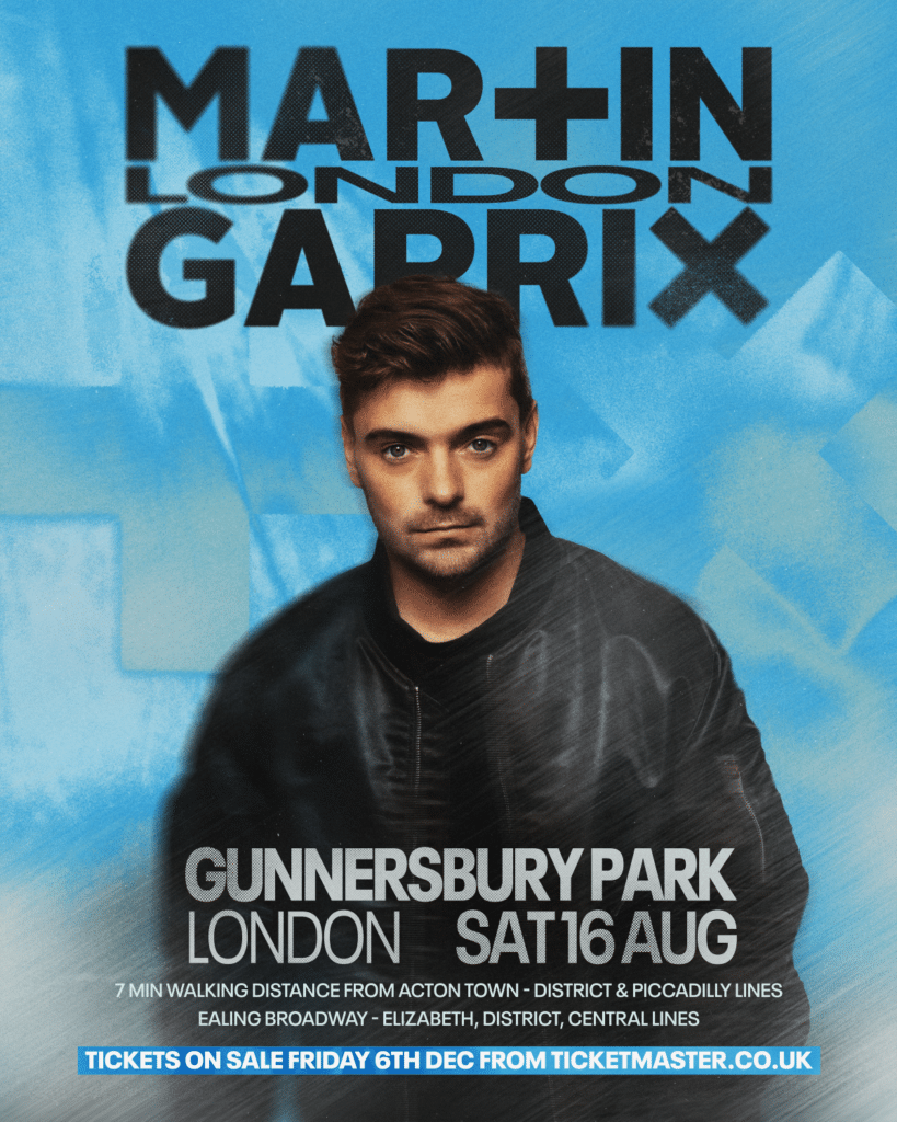 Martin Garrix Gunnersbury Park Flier