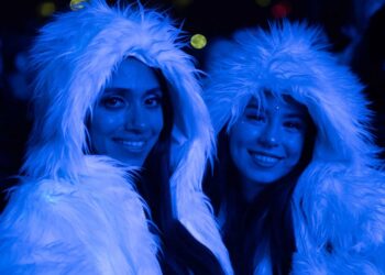 Kx5 at LA Coliseum 2023 Ravers Fur Coats