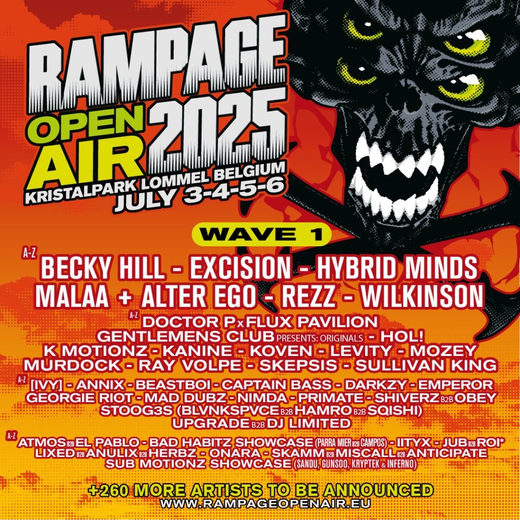 Rampage Open Air 2025 Phase 1 Lineup