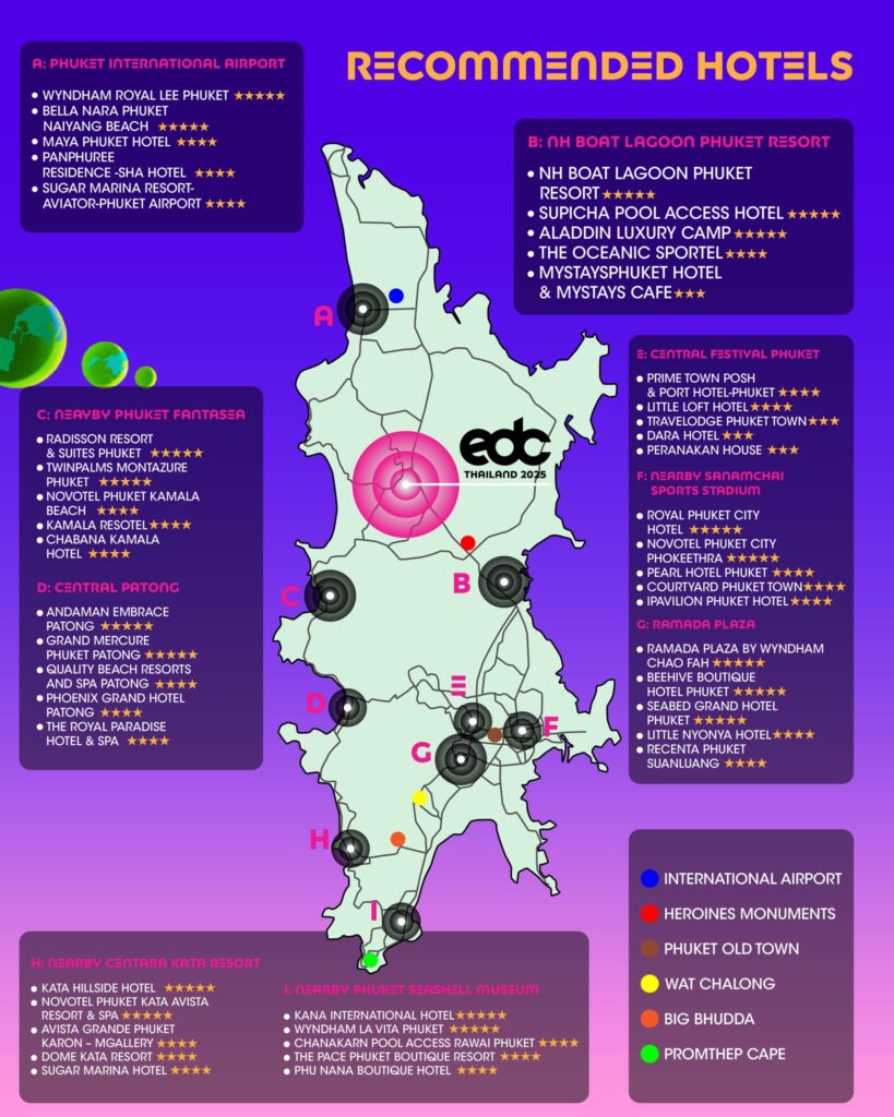 EDC Thailand - Hotels