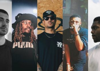 grime MCs Rakjay, Logan_Olm, Strategy, Emz, and Snowy