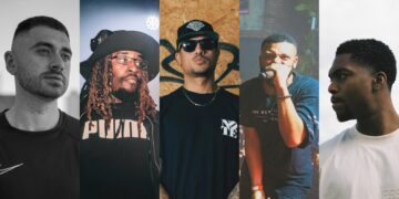 grime MCs Rakjay, Logan_Olm, Strategy, Emz, and Snowy