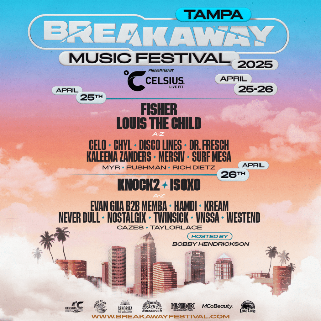 Breakaway Tampa 2025 - Lineup